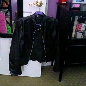 Faux Leather jacket